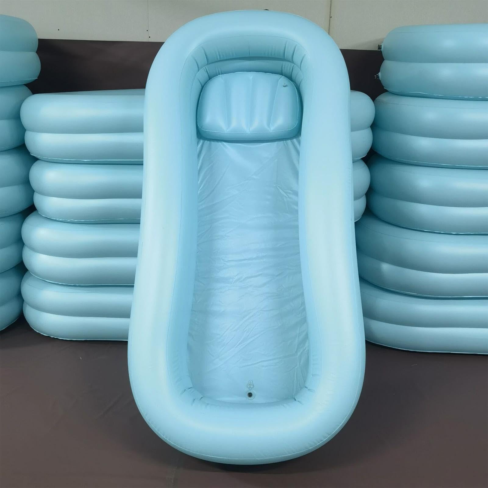 Bañera Portátil Hinchable Bañera Hinchable Que Ahorra Espacio | Tina De Baño Con Ducha Para En El Hogar, Cuarto De Baño, Hoteles, Interior Y Exterior, Spa, Viajes Y Apartamentos