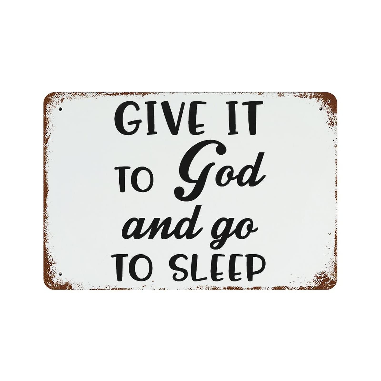 Panneau vintage motivation pour jardin et maison, déco zen 30x45 cm