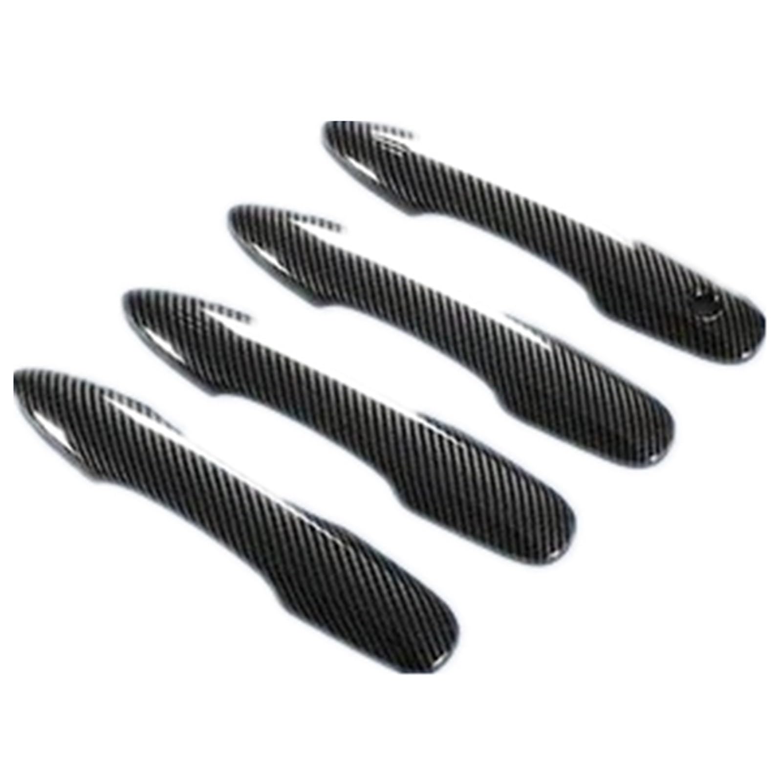 Rdwspli Carbon Fiber Pattern Exterior Handle Shell Compatible With Toyota For Camry 2018-2025 Car Exterior Door Handles Modified Accessories Handle Protection Decoration Cover