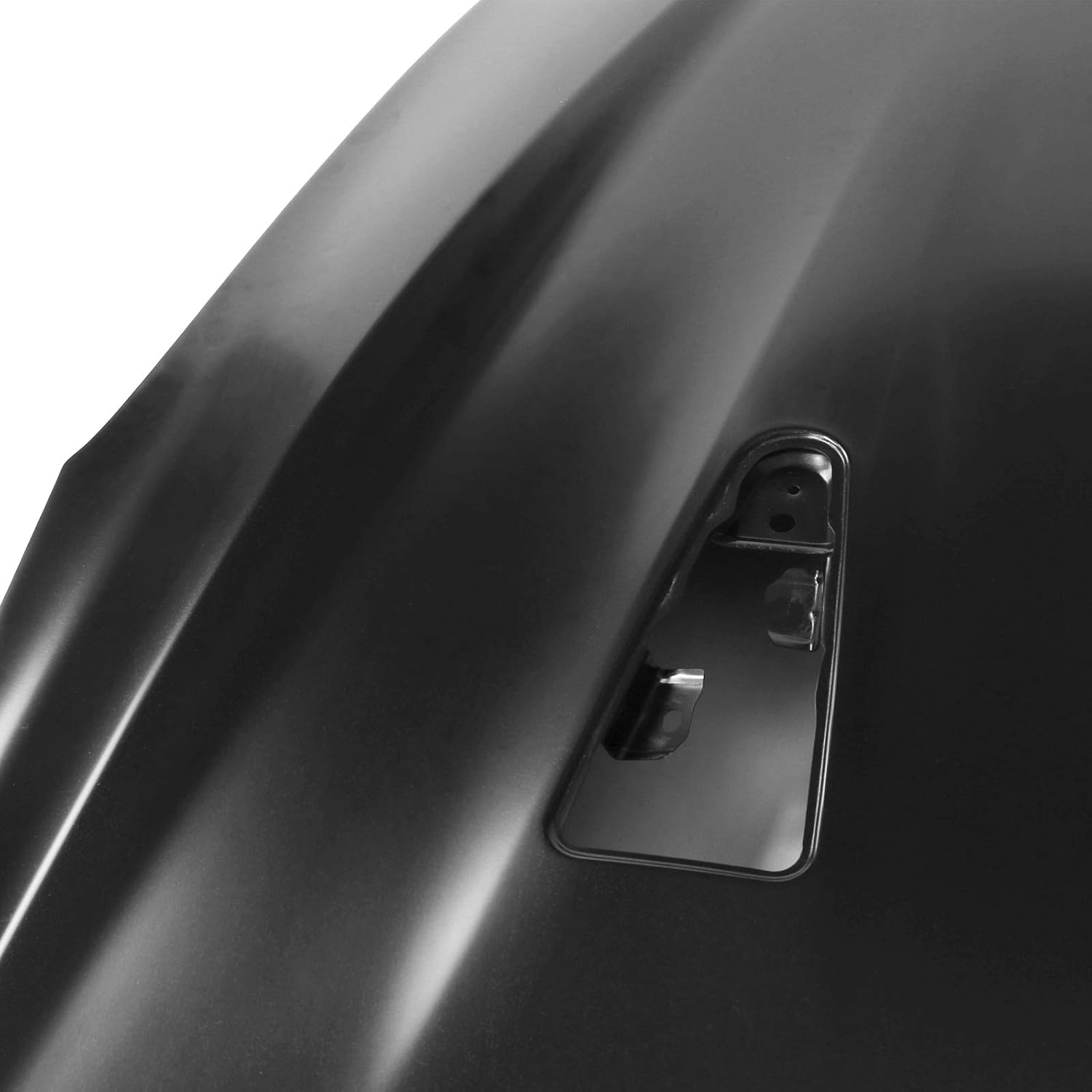 FREEMOTOR802 Compatible With 2009-2022 Nissan GT-R R35 Front Hood, 17+ Facelift Style Black Aluminum Hood Panel Direct Replacement (Upgrade 09-16 to 17+)