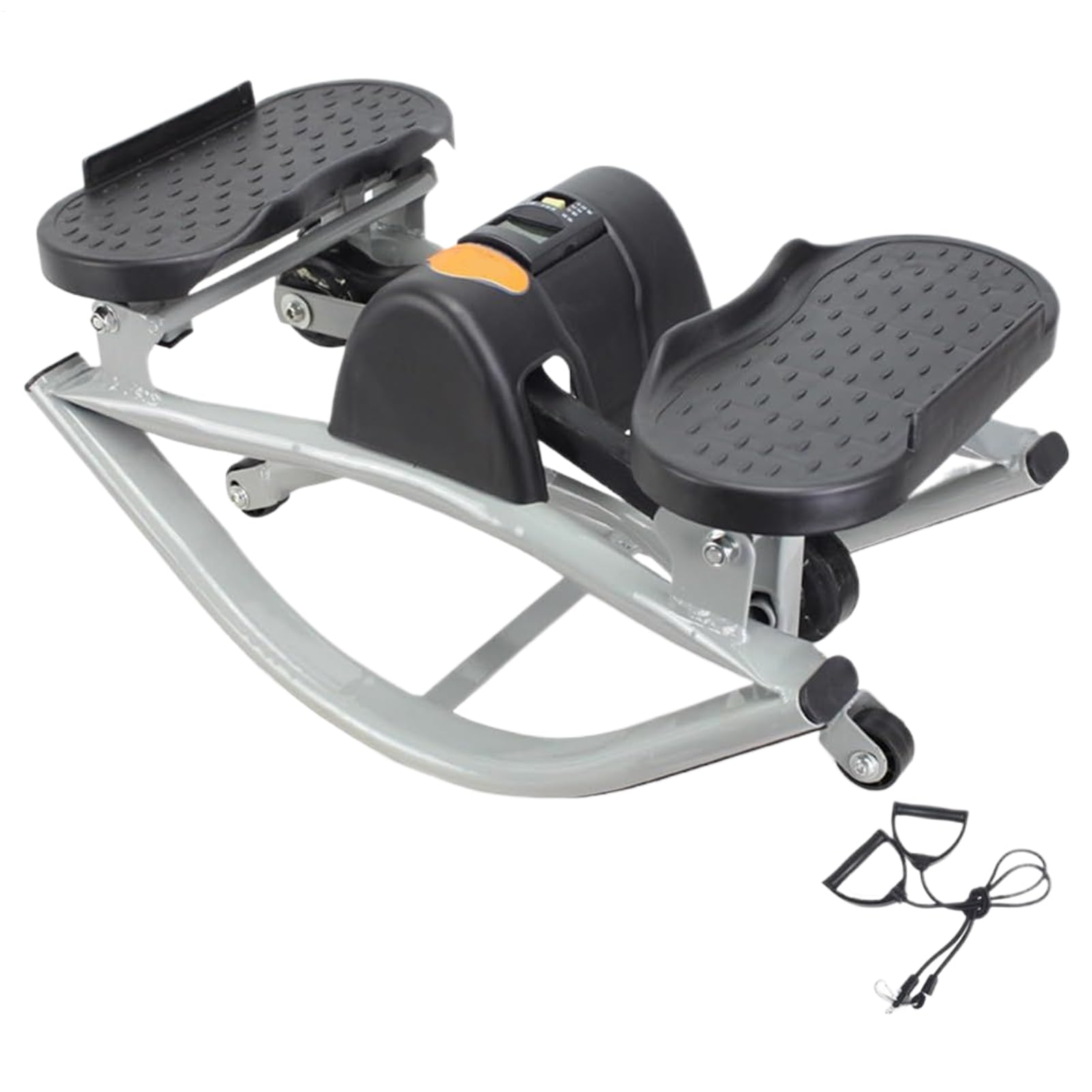 Máquina de Ejercicio Rock Stepper Equipo de Ejercicio | Stepper Portátil y Compacto con Movimiento Lateral para Mujeres y Hombres en Casa Gimnasio Piernas Glúteos Abdomen
