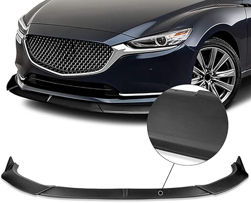 Miniatura 10 de DNA MOTORING 2-PU-558 GV-Style - Borde de parachoques delantero para automóvil, compatible con MX-5 Miata 2009-2013, negro mate