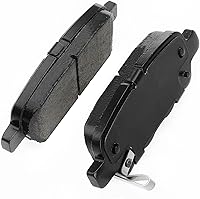 Vista 6 de A-Premium Juego de pastillas de freno de cerámica delanteras y traseras compatibles con los modelos Nissan e Infiniti - G37 (Sedan), Murano, 370Z