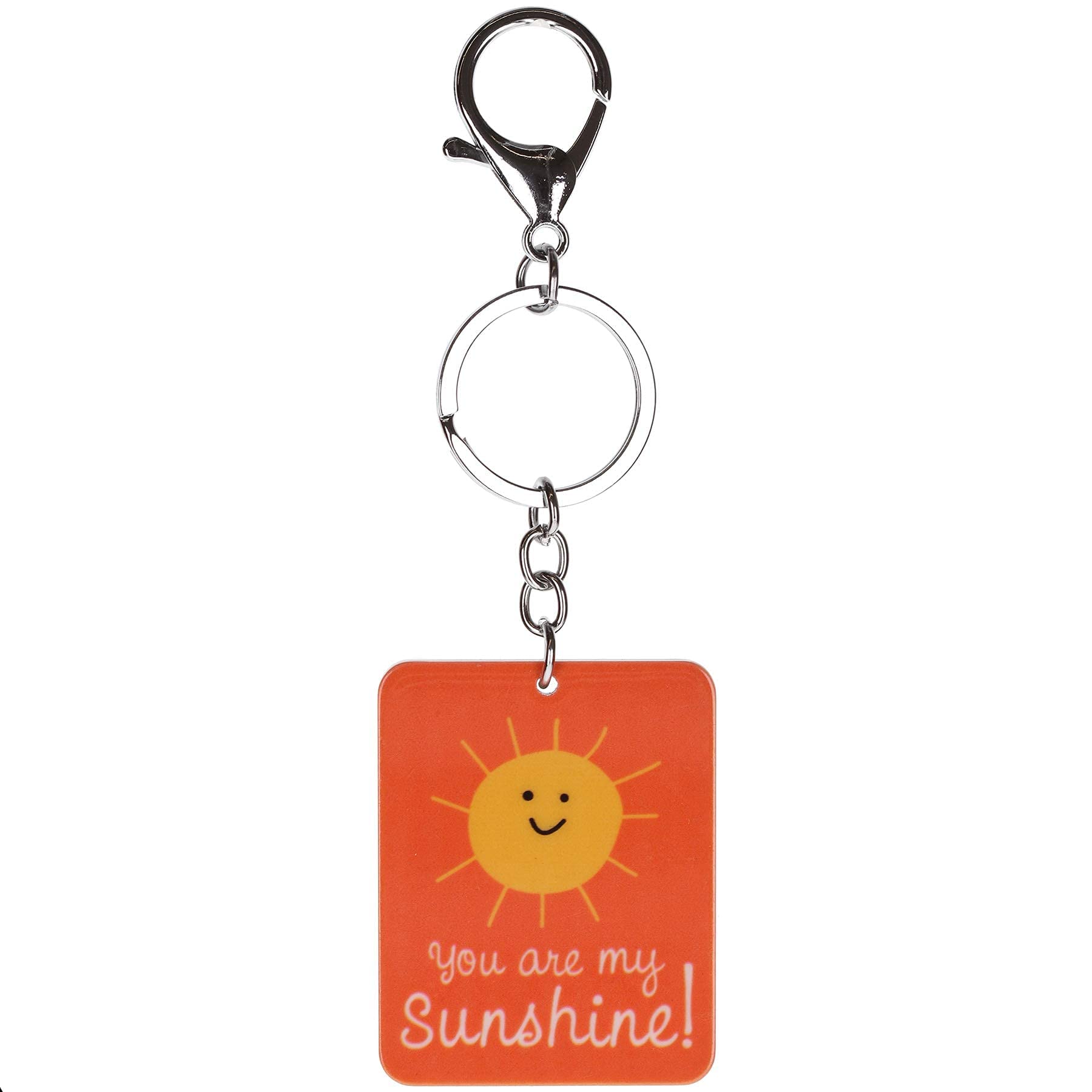 Stands Out, Supplying Outstanding Gifts You are my Sunshine Quote Happy Novelty Keyring Bag Tag Charm