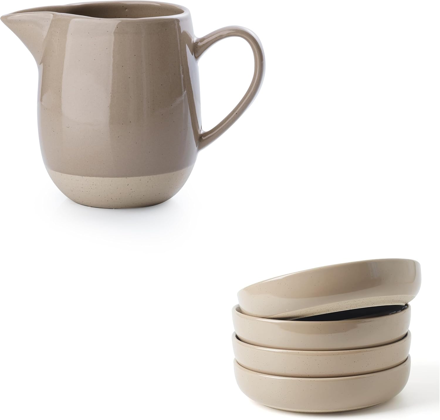 33 oz Bowl Set and 13oz Creamer with Handle