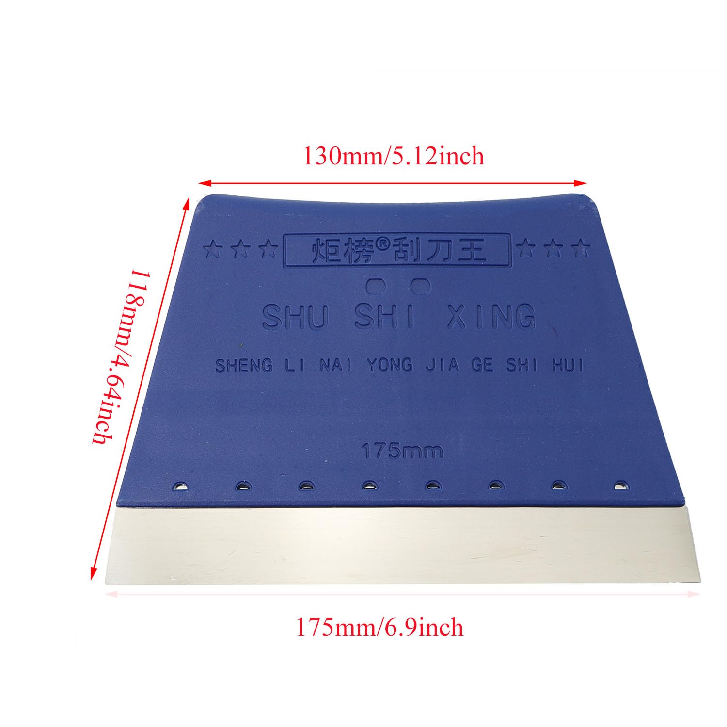 Snapklik.com : PZRT Stainless Steel Solder Paste Scraper 175mm Flat ...