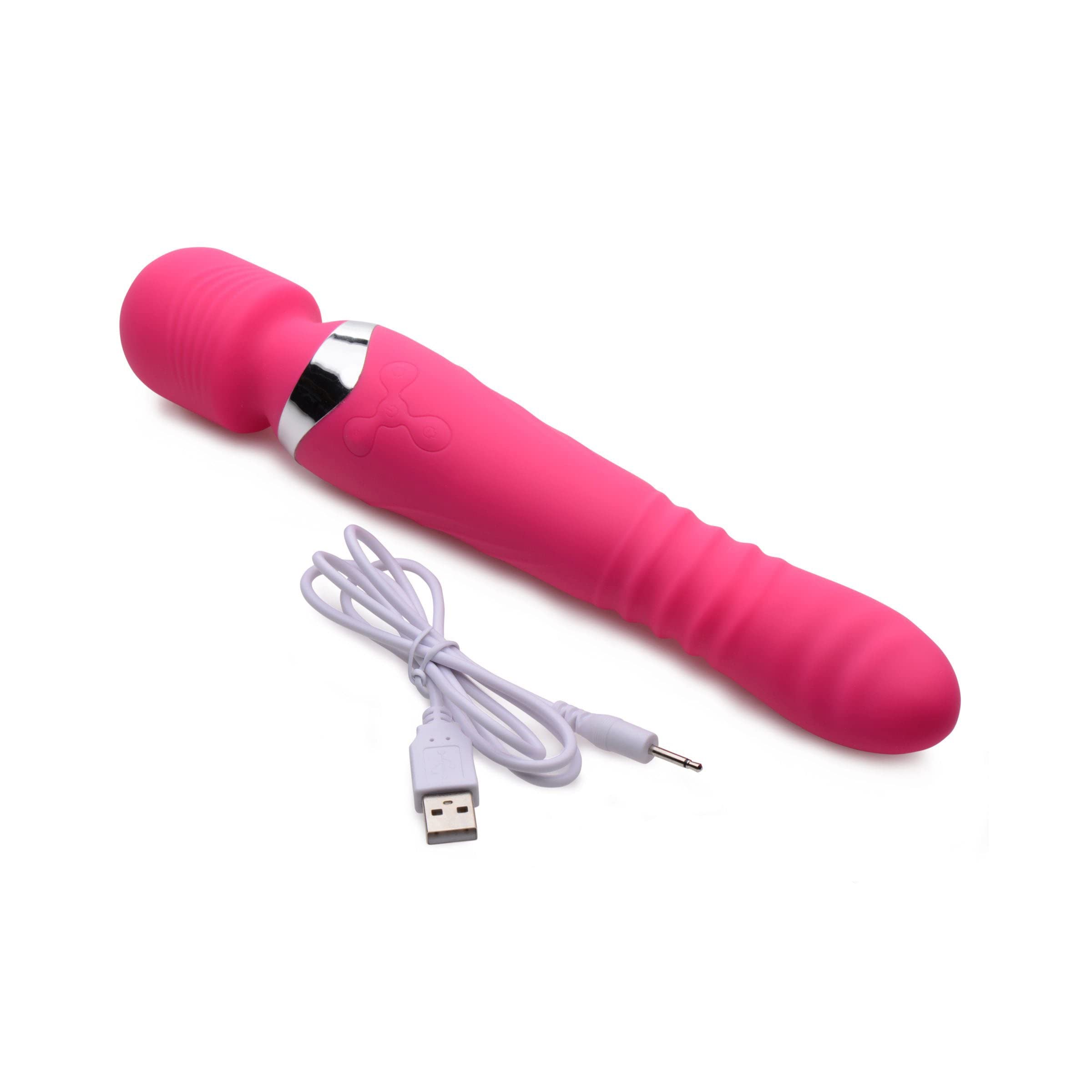 Amazon.com: Thrusting and Vibrating Silicone Wand Massager : Health & Household Amazon.com: Thrusting and Vibrating Silicone Wand Massager : Health & Household