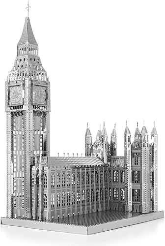 Miniatura 5 de Metal Earth Fascinations Premium Series Big Ben 3D Kit de modelo de metal con pinzas