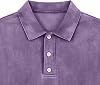 Camisa polo de moda para hombre, manga larga, cuello solapa, holgada, con botones, vintage, sólida, pullover 7