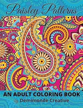 Paperback Paisley Patterns: An Adult Coloring Book