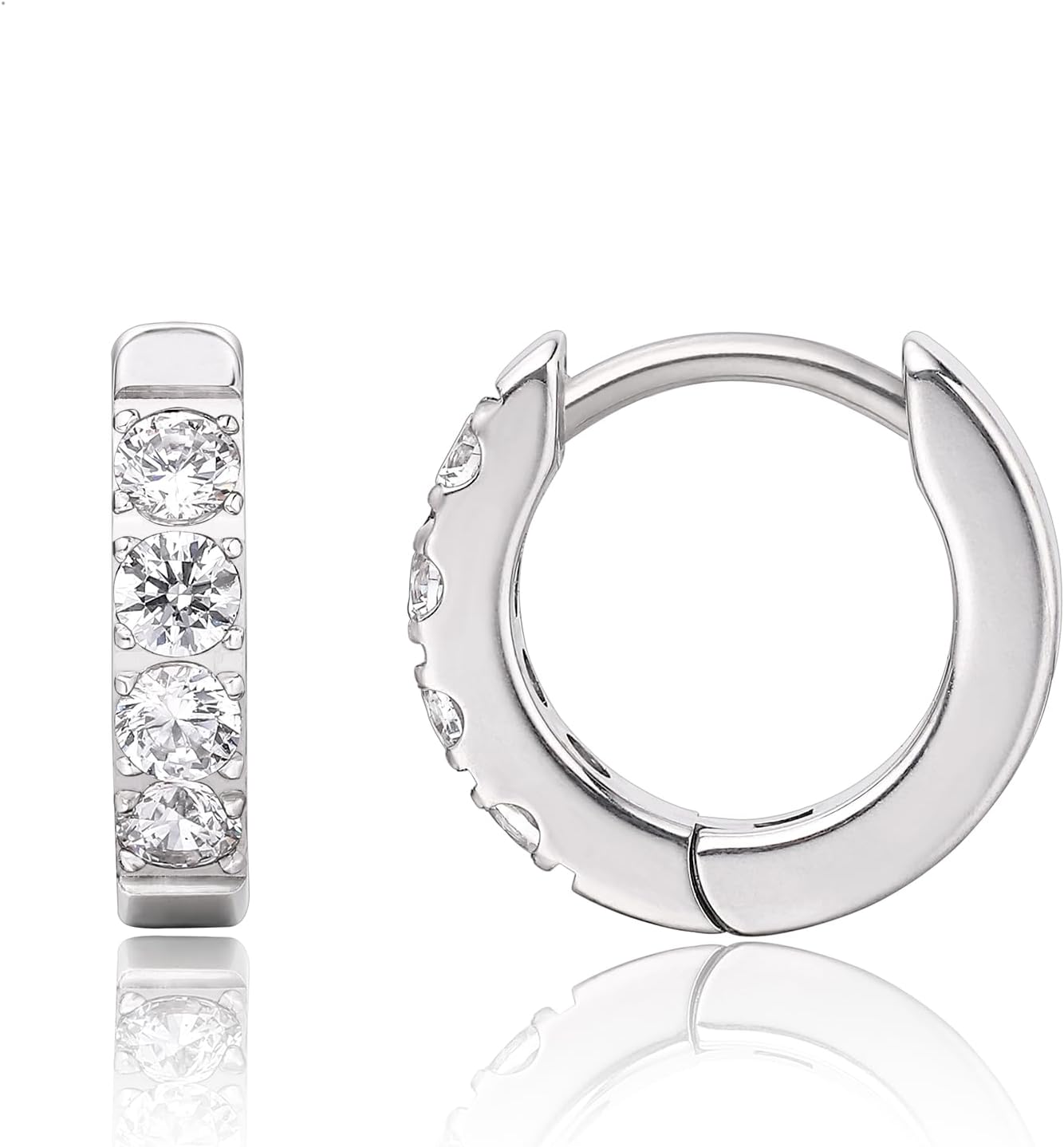 Limerencia G23 Pure Titanium Hypoallergenic Huggie Hoop Earrings for Women Sensitive Ears