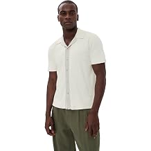 rag & bone Men's Blocked Harvey Camp Shirt