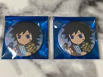 鬼滅の刃　冨岡義勇　ホログラム缶バッジ  12個セット 鬼滅の刃 冨岡義勇 ホログラム缶バッジ ナムコ缶バッジ 猫耳