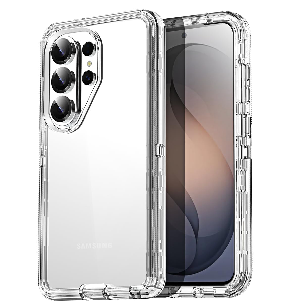 Amazon.com: AICase for Samsung Galaxy S26 Ultra Case Clear 3 in 1