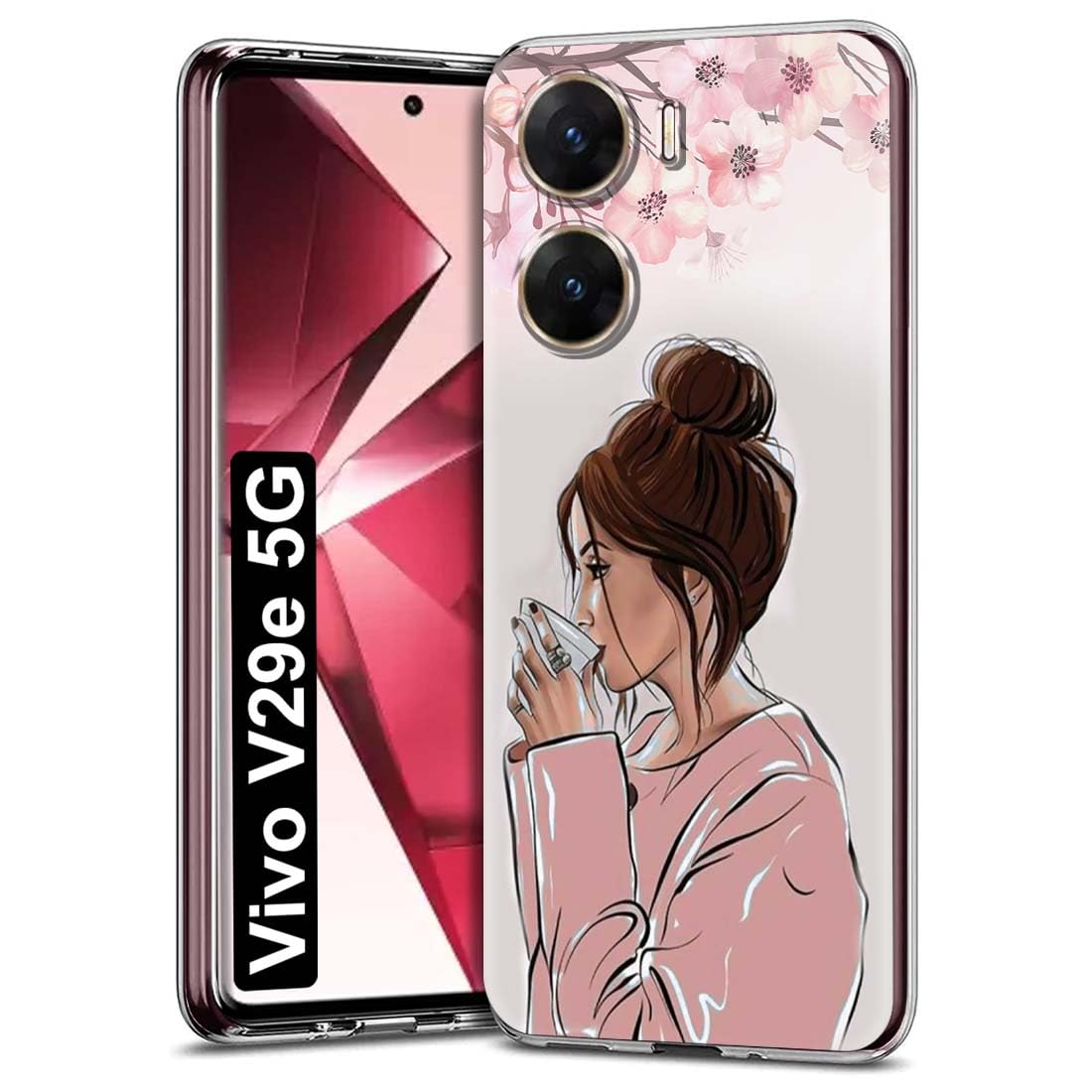 Fashionury Designer Case for Vivo V29e 5G Back Cover for Vivo V29e 5G Printed Back Cover -D0052 (B0CK8951M2) Amazon Price History, Amazon Price Tracker