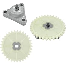Oil Pump Assembly with 33-Tooth Gear Sprocket for GY6 49cc/50cc 139QMB 139QMA Engines Compatible with Chinese Scooters, Mopeds, ATVs & Go Karts