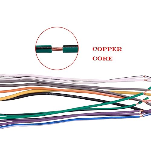 Miniatura 10 de RDBS Kit de arnés de cableado de radio de repuesto para automóvil, adaptador de antena de cable estéreo, apto para algunos vehículos Chevy GMC Buick