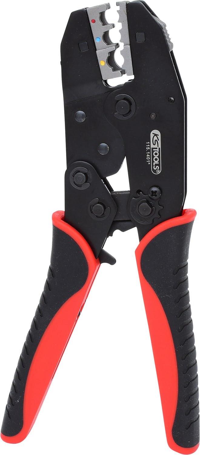 Pince à sertir 0,5-6 mm KS TOOLS 115.1425 en acier haute résistance