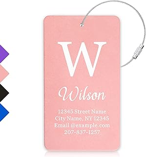 EDSG Custom Engraved Luggage Tags