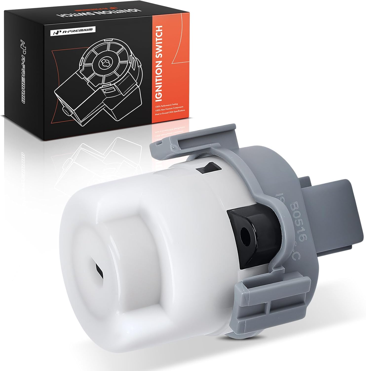 A-Premium Ignition Starter Switch Compatible with Hyundai & Kia Vehicles - Sonata 2005-2010, Santa Fe 2006-2012, Accent 2005-2011, Veracruz 2007-2012, Entourage, Rio, Rio5, Sedona, Optima - 6 Blades