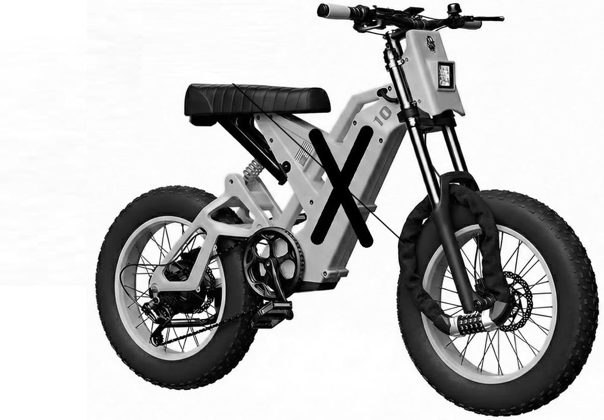 e Bike Lock for Bike/ebike/Bike for Adults/Electric Bicycle/ebikes for Adults/Electric Motorcycle/Electric Dirt Bike for Adult/Mountain Bike