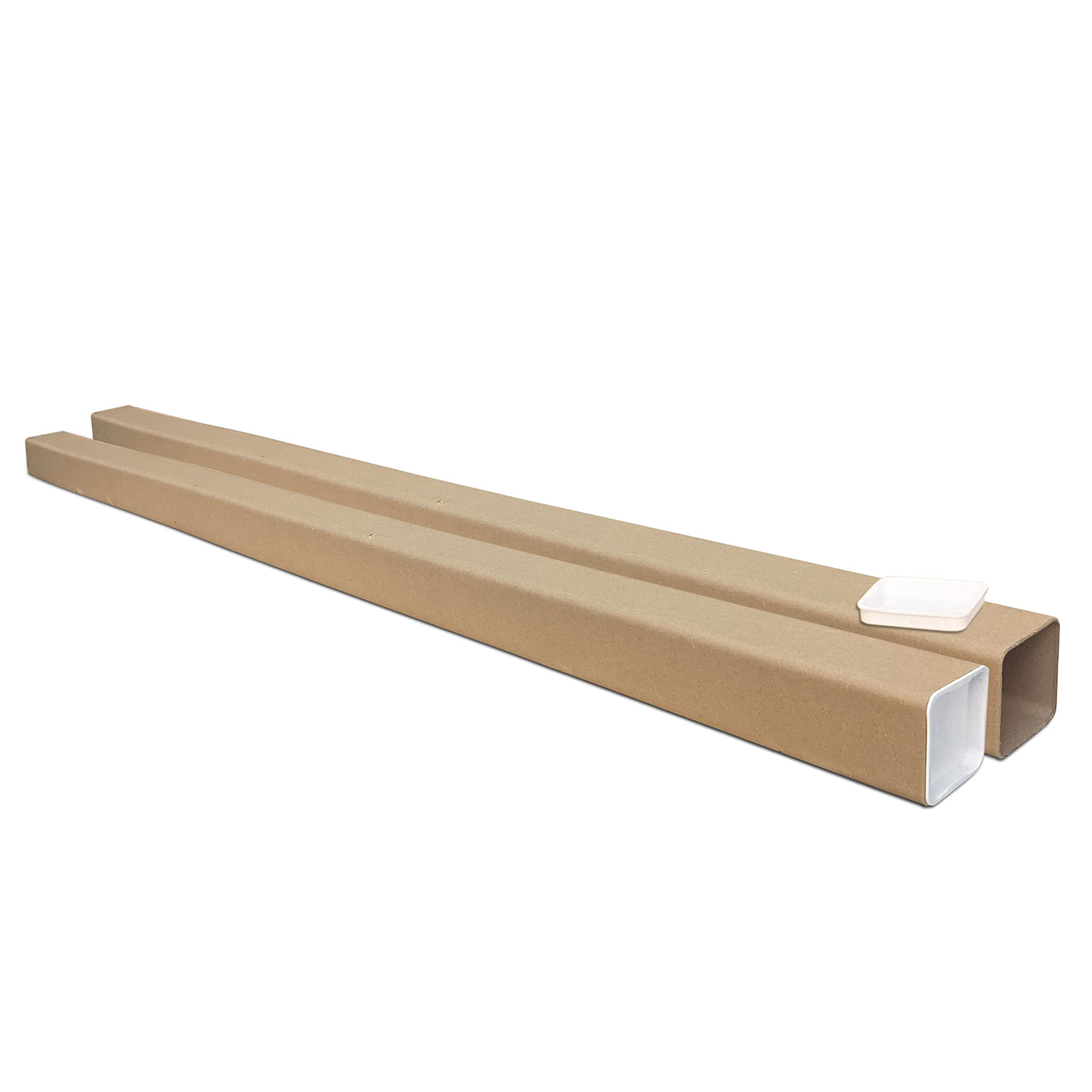 Versandhülse Quadratisch 2 Meter 10 Stück 80x80 mm Versandkarton Made in Germany