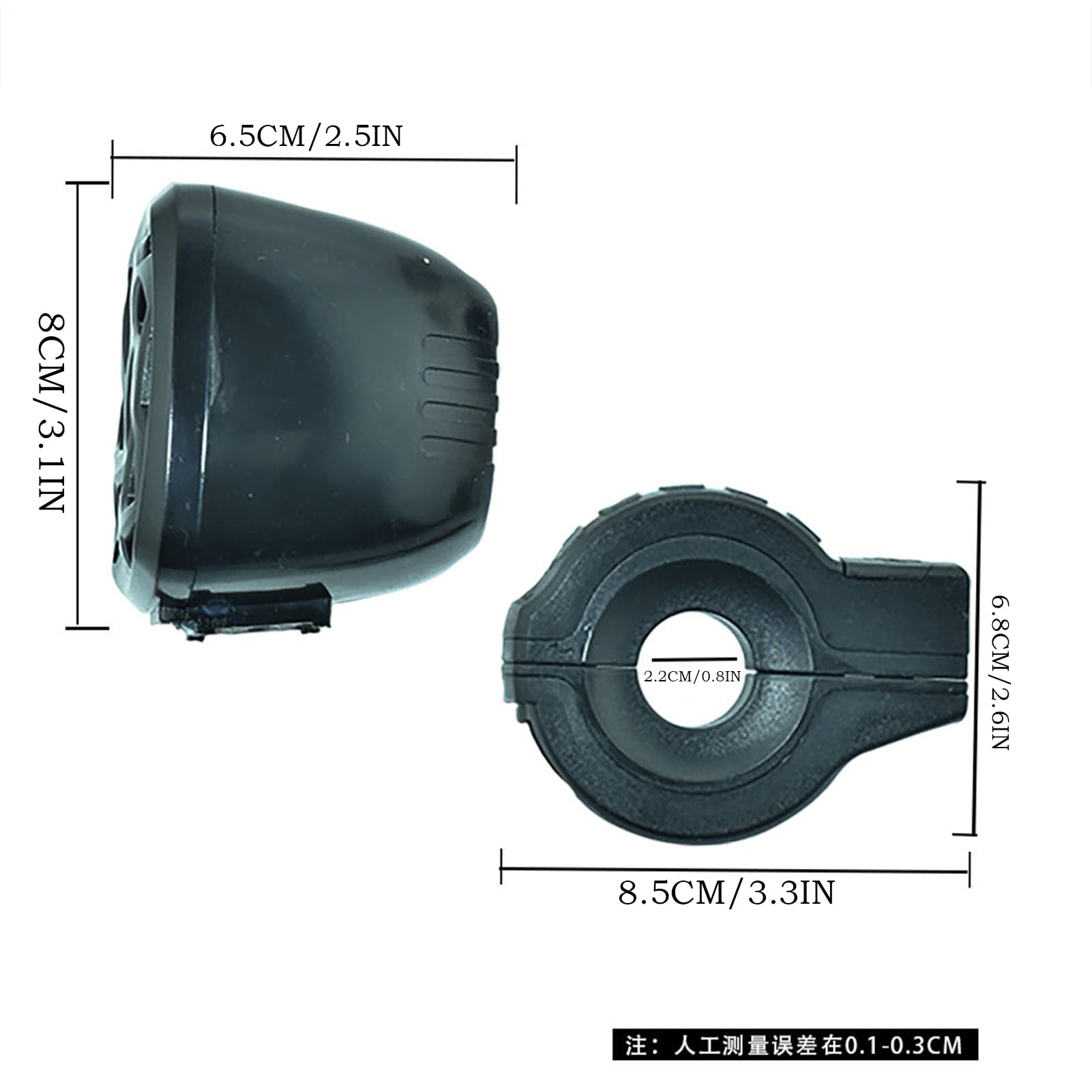 Altavoces para Moto - de Altavoces con Amplificador para Motos y Vehículos,Altavoz Potente y Versátil de Instalación Fácil para Scooter, Adultos, Adolescentes y Familia