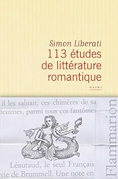Paperback 113 études de littérature romantique (French Edition) [French] Book