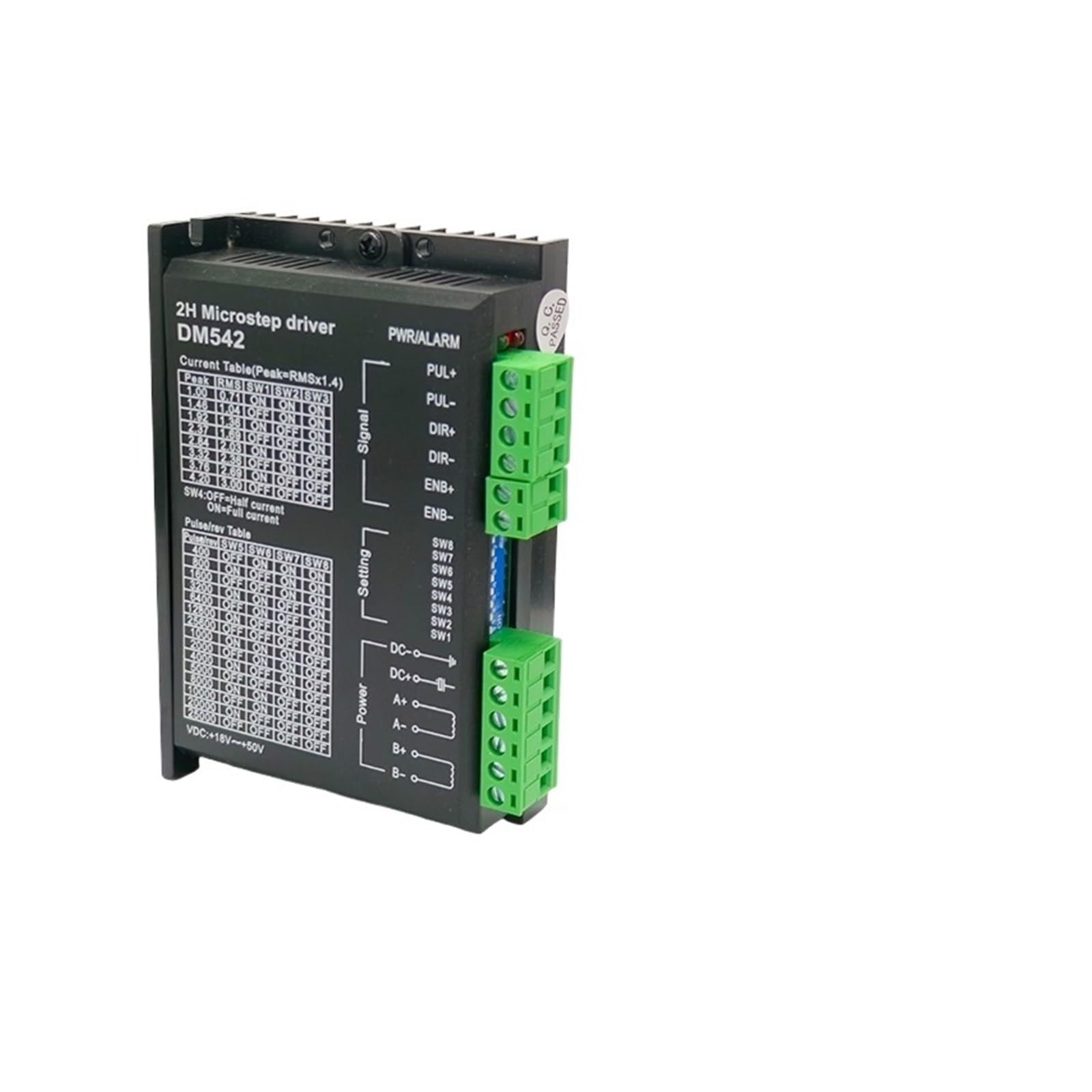 2RD58I8PM Stepper Motor Driver Digital DM542 2 Phase 4.2A for 23 NEMA23