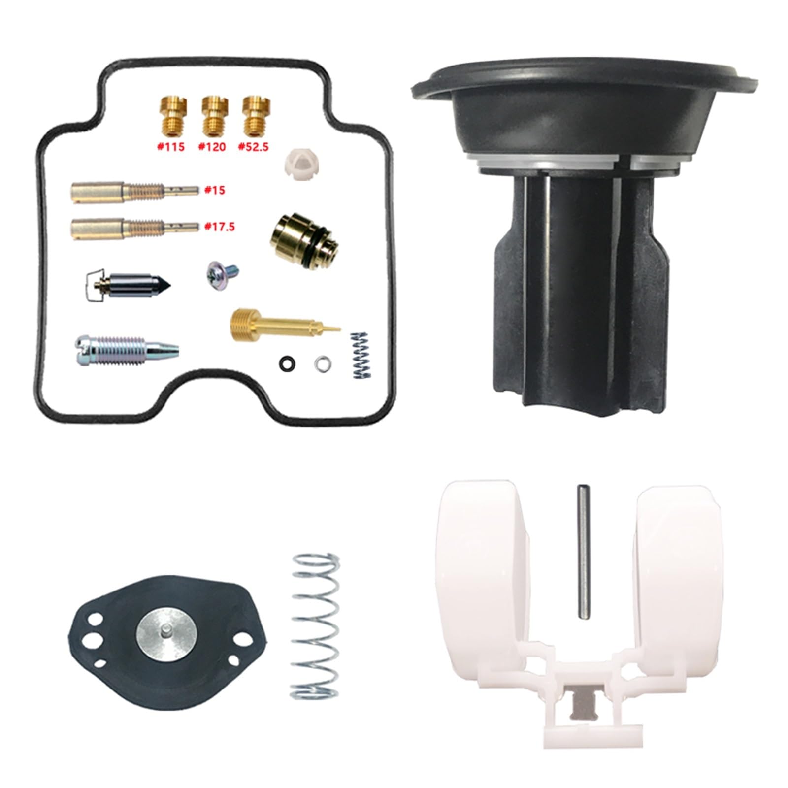 Kit de réfection carburateur Suzuki GZ250 aux pièces de précision durable - 2