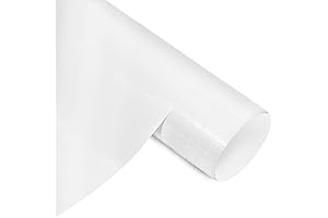 AHIJOY White Shimmer Vinyl Permanent Adhesive Roll 12" x 5ft: Craft Your...