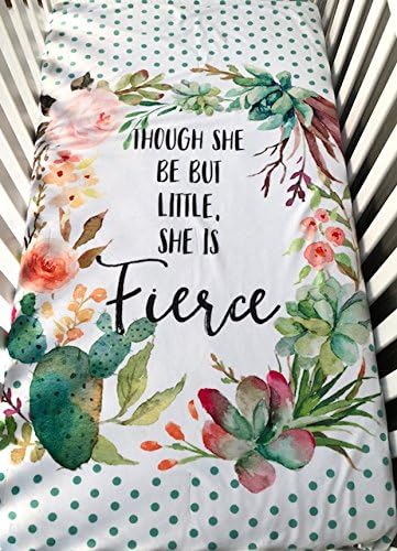 succulent crib bedding