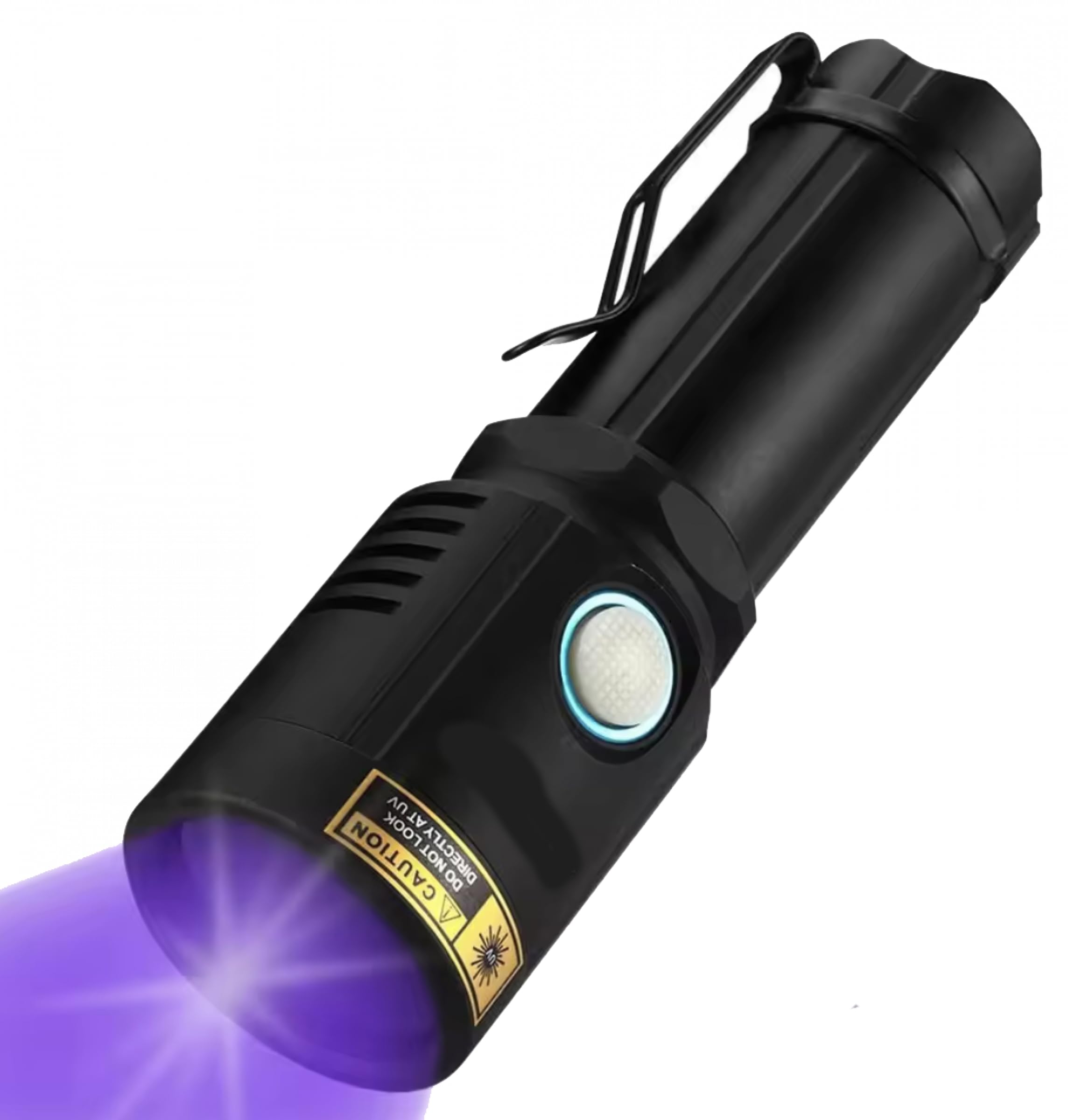 UV601 Bold V2 10W 365nm UV Taschenlampe, USB-C Aufladbar, Aluminiumgehäuse, inkl. 26650 5000mAh Akku