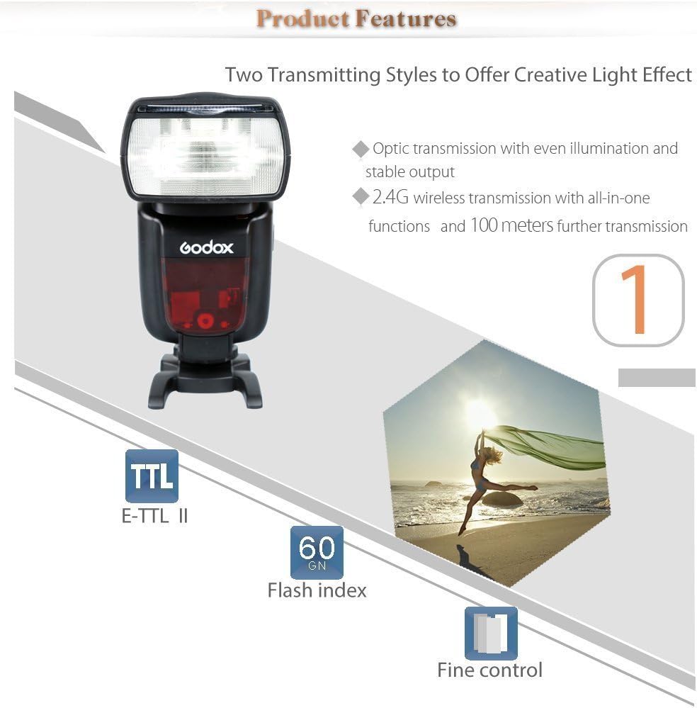Exсluѕіvе Dіѕсоunt 60% Prісе GODOX TT685N Thinklite TTL Twin Camera Flash Speedlight 2.4GHz High Speed 1/8000s GN60 Compatible for Nikon DSLR i-TTL Autoflash with X1T-N Wireless Transmitter (2 X TT685N+X1T-N)