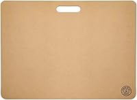 Vista 1 de Penguin Pottery Tabla de cuña de arcilla portátil con un mango redondeado - Tabla de cuña de primera calidad para cerámica - Tabla de arcilla