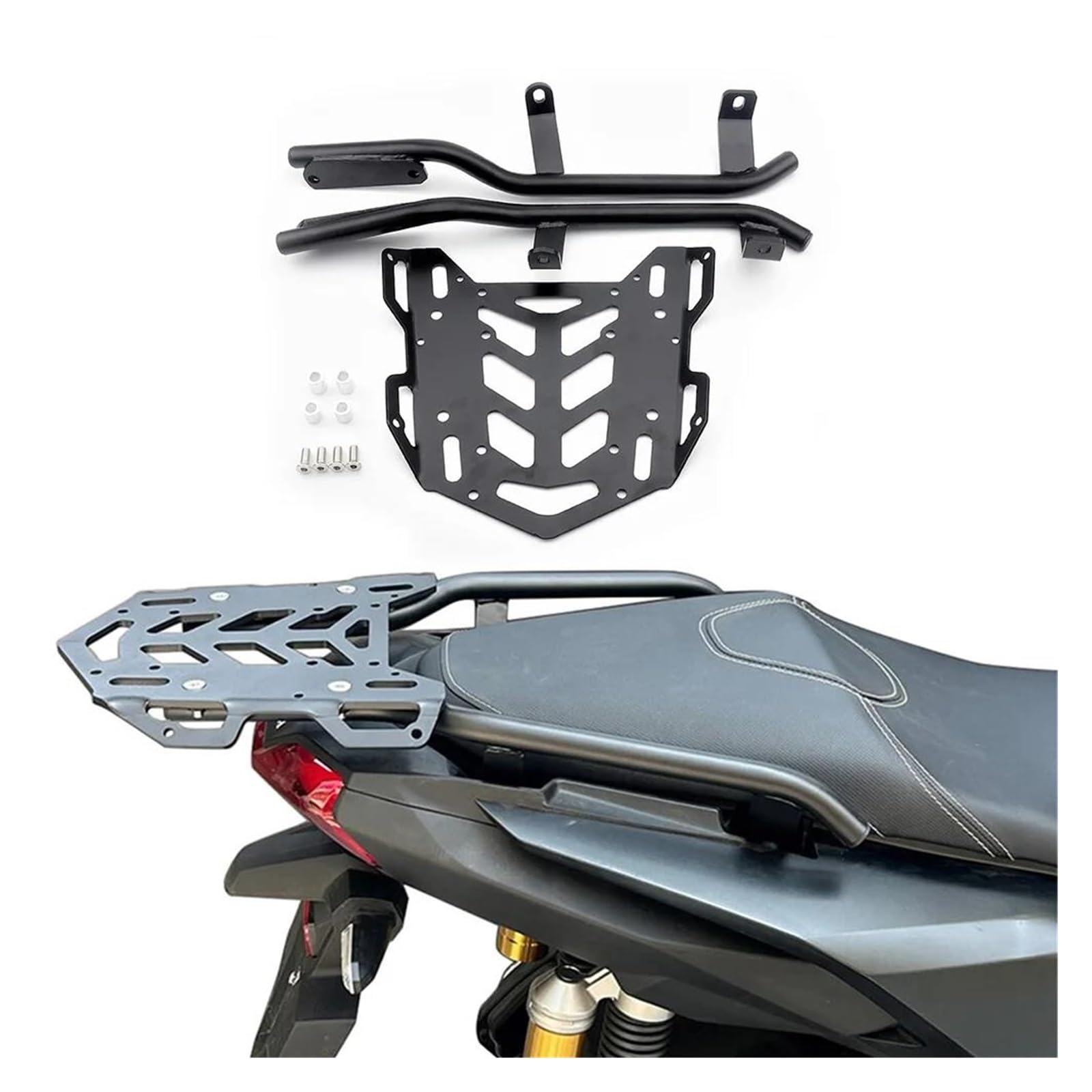 ADV160 オートバイ部品 Aluminium 合金リアラック Amazon | バイク用 リアキャリア ADV160 オートバイ部品