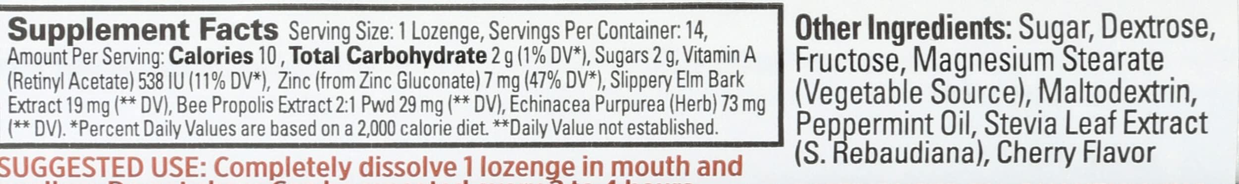 Quantum - Lozenge Zinc Echinacea Cherry-Mint - 14 PC thumbnail 3