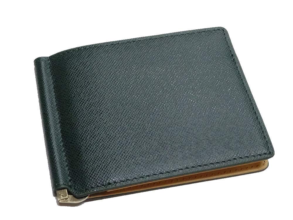 Amazon | [革匠谷中] 7213 マネークリップ 札ばさみ 牛革 薄型