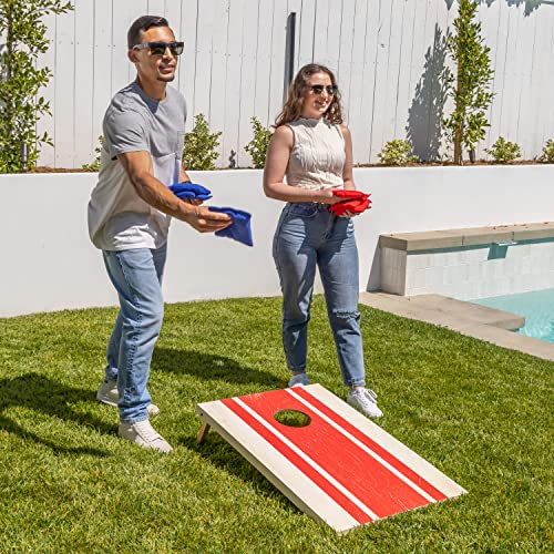 Image of GoSports Portable Cornhole Sets- Includes 2 Boards, 8 Bean Bags, Carry Case