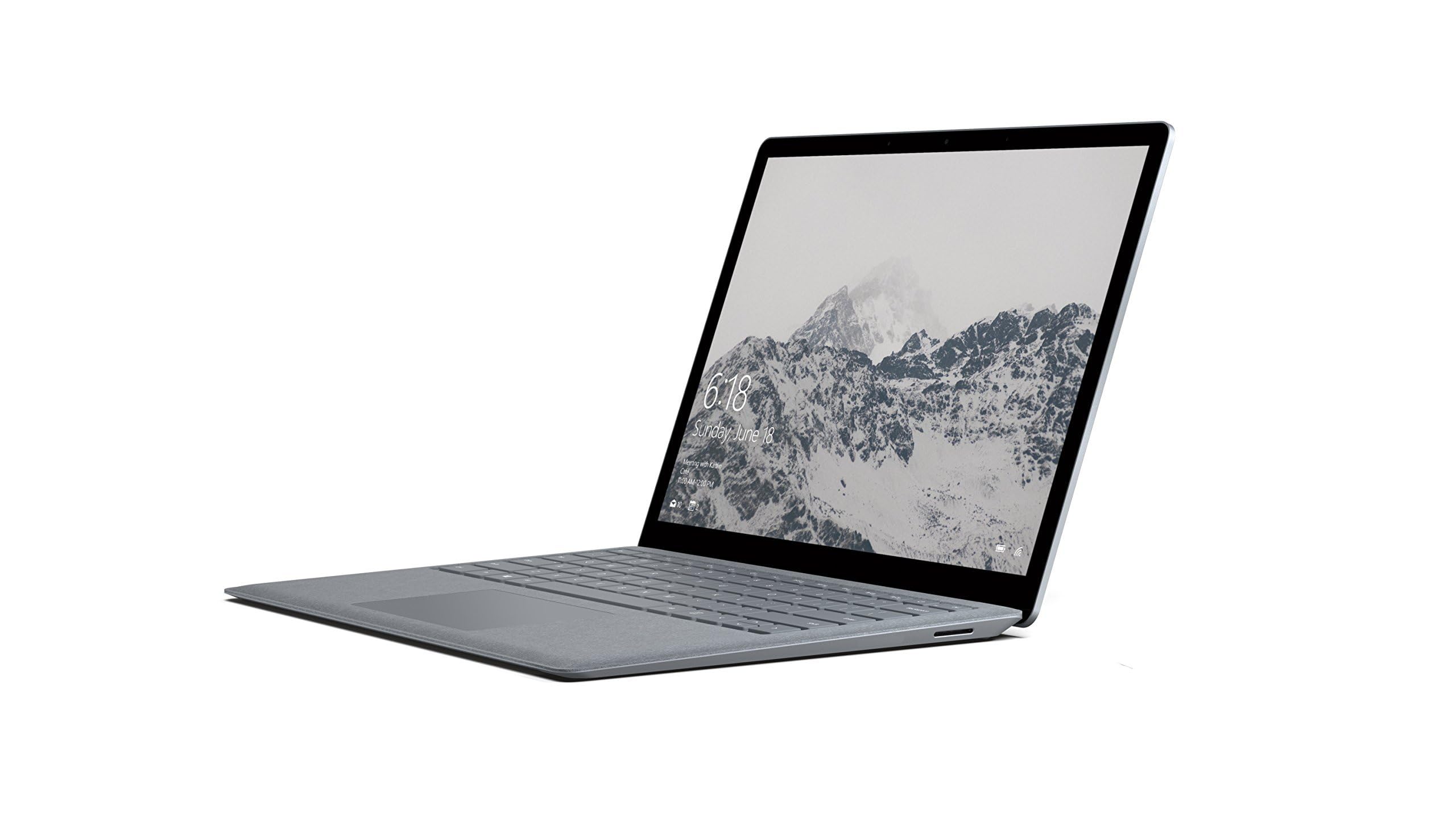 2017 Microsoft Surface Laptop avec Intel Core i5-7200U (13,5-pouces, 8 Go RAM, 256 Go SSD) (QWERTY Anglais) Platine (Recondition)