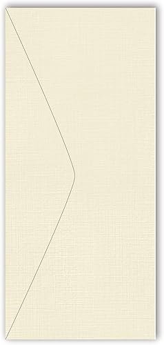 Miniatura 2 de Southworth Sobres de negocios de lino de algodón reciclado, 55% certificado FSC, 10 (4 18 pulgadas x 9 12 pulgadas), 24 libras, marfil, caja de 250,