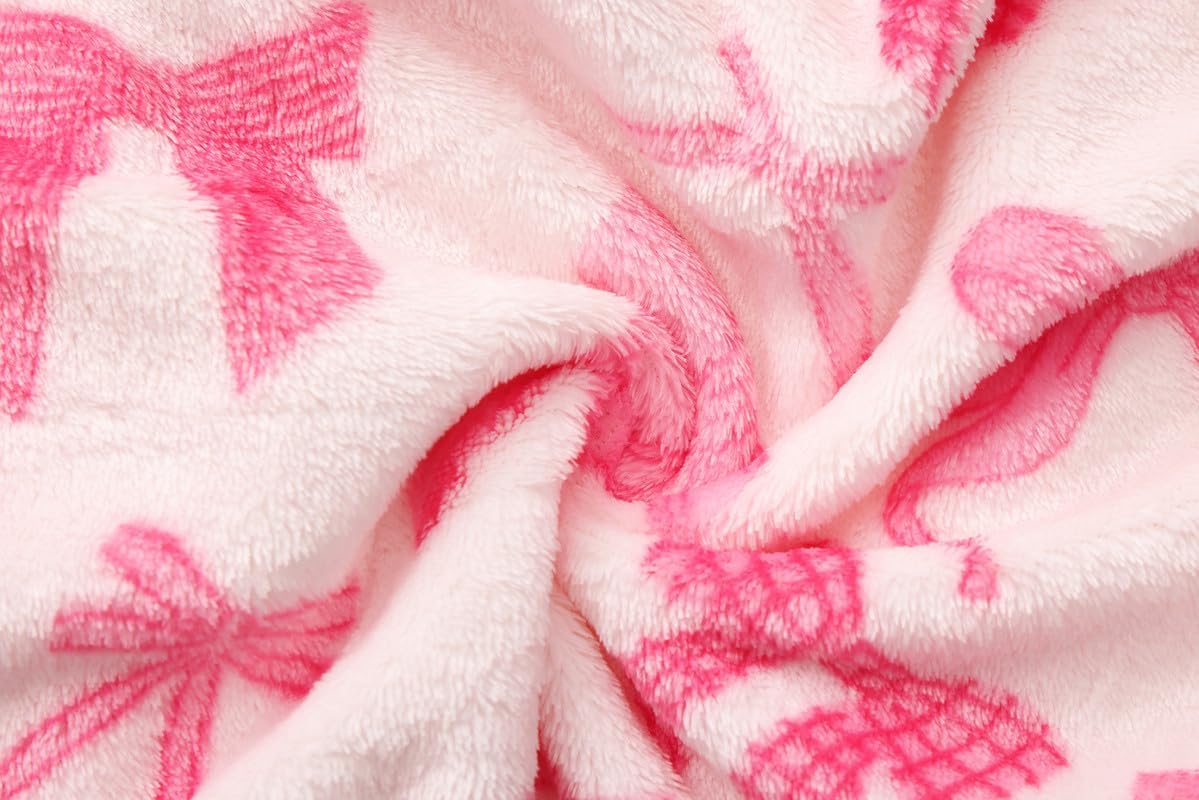 Girls Soft Fleece Robes Plush Hooded Bathrobes Sleepwear for Kids 2-16 Years - Image 6