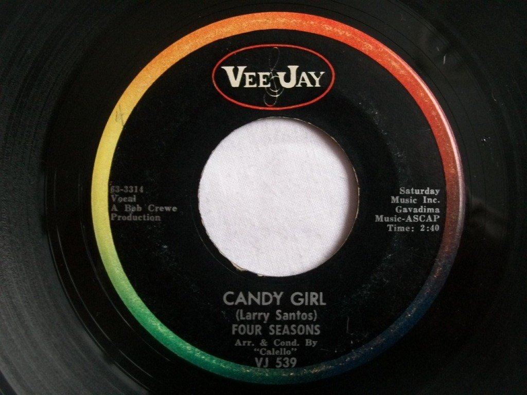  FOUR SEASONS Candy Girl / Marlena 7" vinyl Music