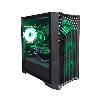 GTR Gaming PC AMD Ryzen 5 5500 NVIDIA RTX 4060, Black
