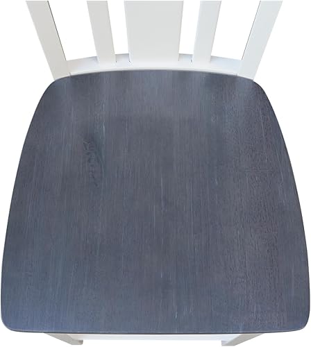 Miniatura 85 de International Concepts San Remo Taburete alto de bar, gris pardo lavado gris topo lavado,Espresso,Marrón,Beige,Negro -,Hickory/piedra