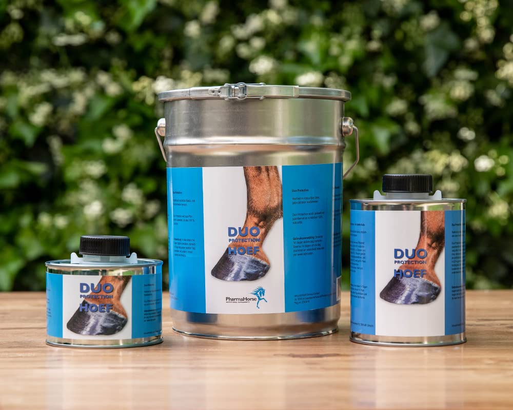 PharmaHorse Duo Protection HUF | Hufe | Lederwaren | 100% natürlich | Pferdefett | 1 L