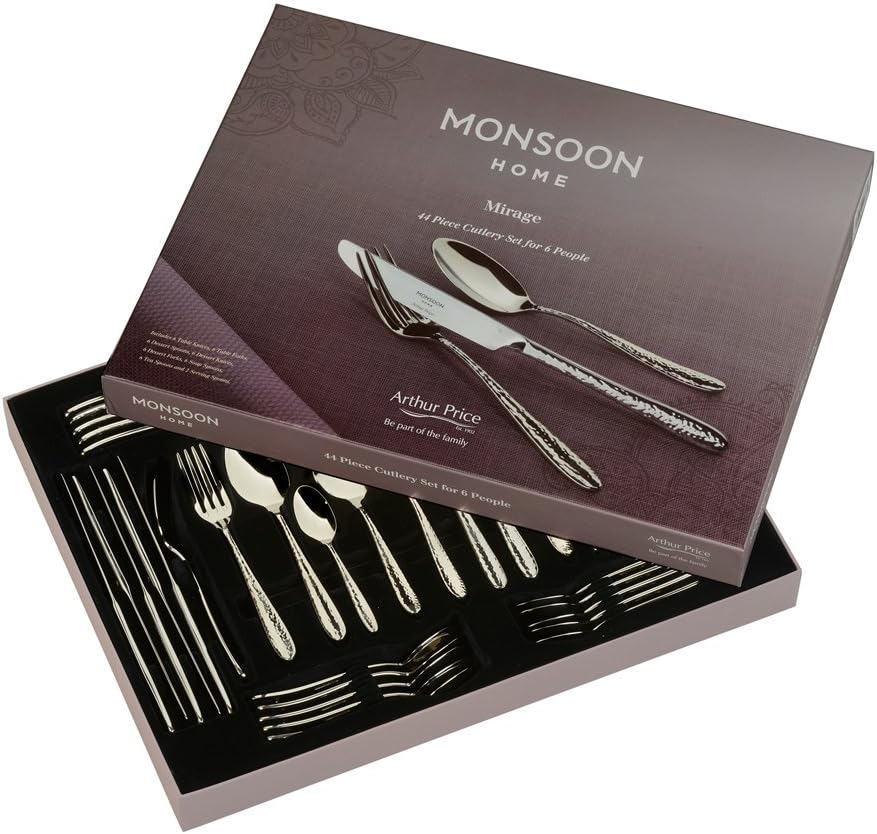 Monsoon Mirage 44 Piece 6 Person Box Set