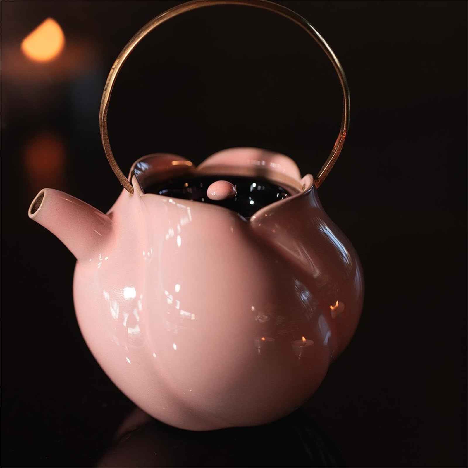 Theiere Théière en céramique avec filtre, bol de cérémonie et infuseur