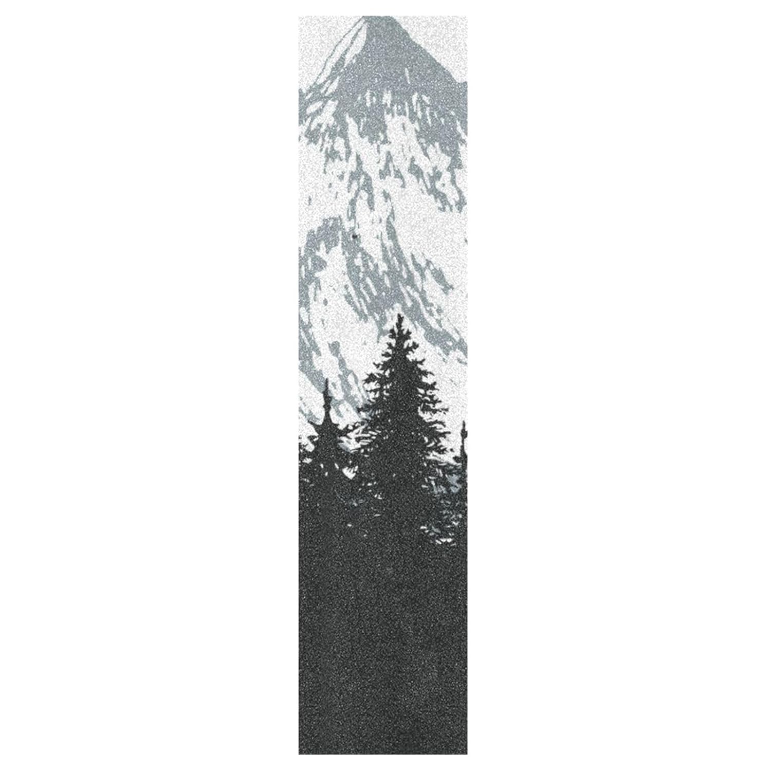 YETTASBIN Nature Mountain Skateboard Grip Tape, Bubble Free Anti Slip Longboard Grip Tape Sheet Sticker Deck Sandpaper for Rollerboard, 44 x 10 Inch