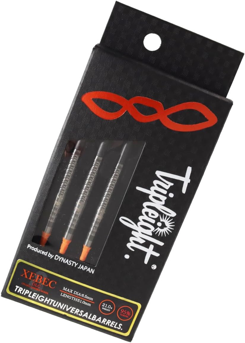 トリプレイト】XEBEC ジーベック DLC 2BA21g 大和久明彦選手 ダーツ